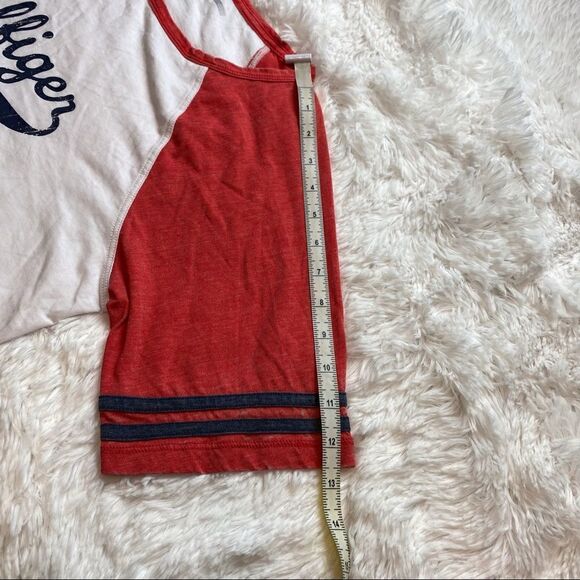 Tommy Hilfiger Sport White, Red and Blue Casual Top, Size Medium - Picture 8 of 8